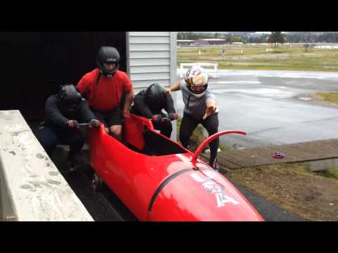 Bobsled Push Training Youtube - 8K Mountain Backgrounds for Desktop
