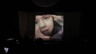 Ariana Grande cries during thank you next in Mac Miller&rsquo;s home town Pittsburgh (front row)