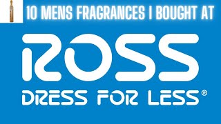 10 Mens Fragrances From Ross Dress For Less