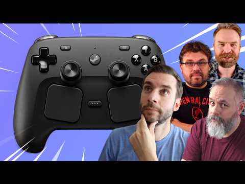 Hands On With The Steam Controller