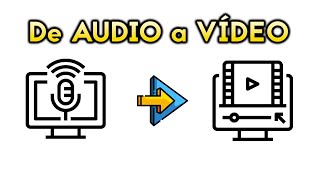 How to convert audio to video