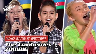 Who sang The Cranberries' "Zombie" better? 🧟&zwj;♂️🧟&zwj;♀️ | The Voice Kids