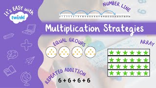 Stream Multiplication Strategies for Kids | It’s Easy With Twinkl | Twinkl USA Online