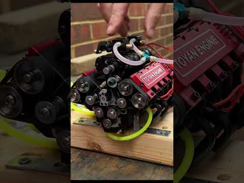 Worlds Smallest V8 Engine
