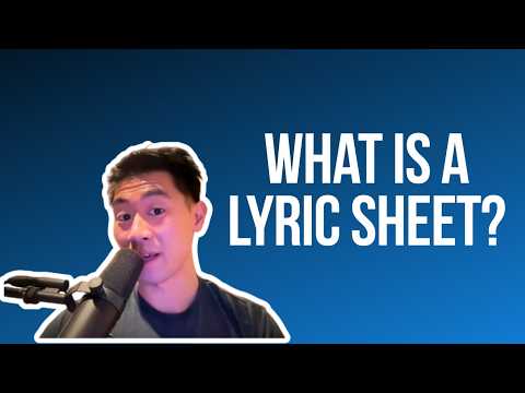 What is a Lyric Sheet?