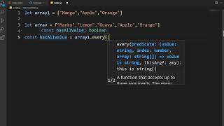 Stream Check if All The Elements of an Array Contains in Another Array in JavaScript Online