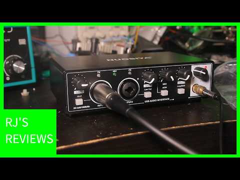 Cheap 2X2 audio interface review (with Linux support test)| RJ'S Reviews
