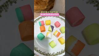 Dyeing marshmallows instead of Easter eggs! #diy #easterideas #easterdiys #easter