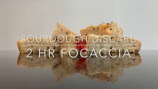 Sourdough Discard Recipes: Focaccia