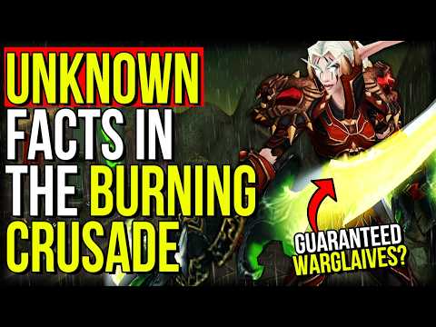 Unknown Facts In The Burning Crusade World Of Warcraft