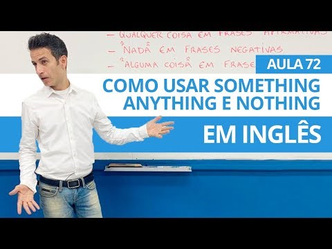 How To Use Something Anything And Nothing In English Class 72 For Beginners Professor Kenny