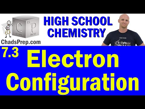 7 3 Electron Configuration High School Chemistry