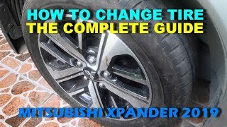 Cara Mengganti Ban | Cara Mendongkrak Mitsubishi Xpander