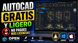 FREE and Lightweight AutoCAD: Stop Paying for Licenses (Open CAD Studio)