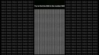 Try to find the 906 in the number 960, and if you find it, like and subscribe