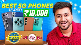 Best 5G Phones Under ₹10,000 🔥 Flipkart Big Billion Day & Amazon Great Indian Sale 2025 ✅