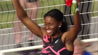 Candace Hill just misses 150m world record at Adidas Atlanta City Games
