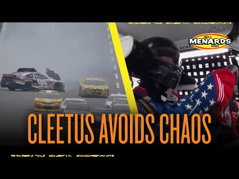 Cleetus Mcfarland Escapes Disaster At Talladega Nascar