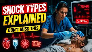 50 SHOCK TYPES – ADVANCED CLINICAL SCENARIOS #2026 #education #study #explore #fypシ゚viral
