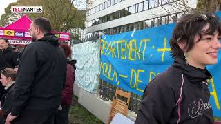 NANTES: 100th day of strike for street educators