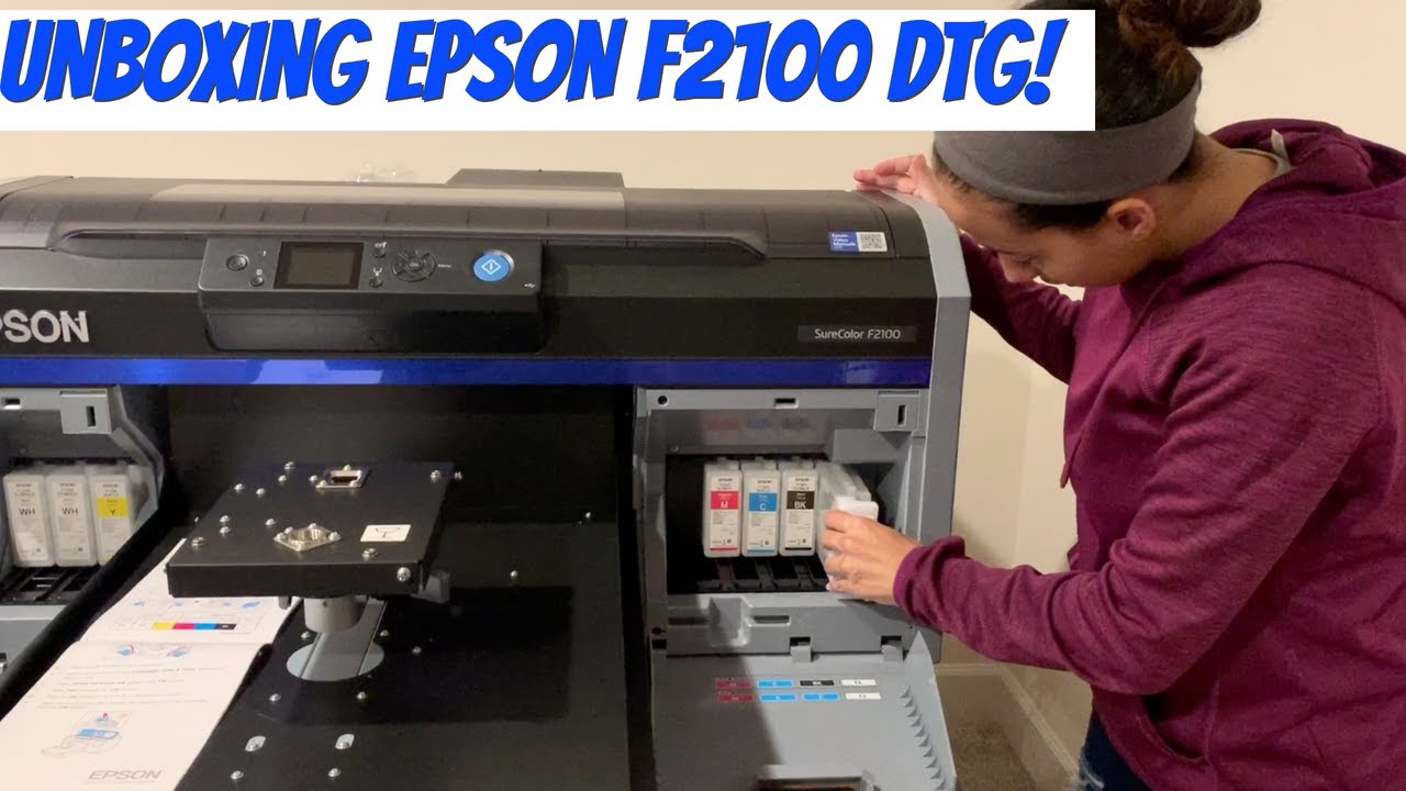 Unboxing And Setting Up My New Epson F2100 Direct To Garment Printer 2020 Epson  F2100 – Otosection