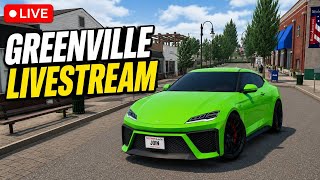 🔴 (live) GREENVILLE UPDATE IS HERE! 🚗🔥(PLAYING WITH FANS)