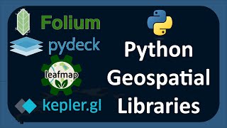 Stream Python Geospatial Viz Libraries | Folium, Leafmap, Pydeck & Kepler.gl Online