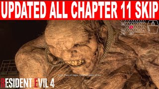 Resident Evil 4 Remake All Chapter 11 Skip Professional Dynamite & Two Giant Boss Skip Latest Update