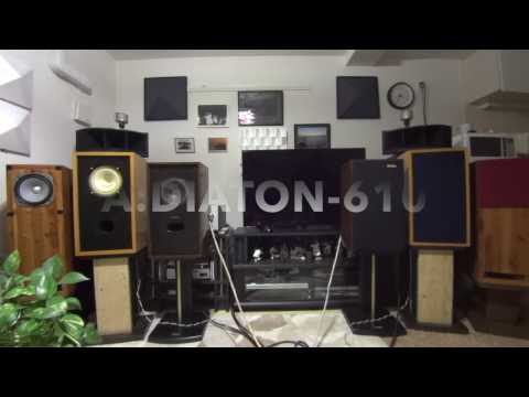 DIATONE-P610  CORAL-FRAT8 FOSTEX--FF165WK
