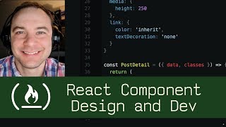 React Component Design and Dev  (P5D84) - Live Coding with Jesse