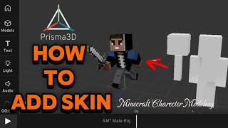 ✅ How can you add your Minecraft player skin in Prisma 3D.Tutorial video.✅