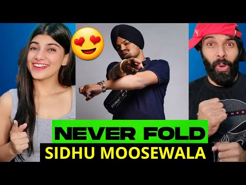 NEVER FOLD Sidhu Moose Wala Reaction | Sunny Malton | SOE | Official Visual Video | New Song 2022