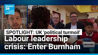 UK Labour's 'most popular politician' Andy Burnham launches high-risk leadership bid • FRANCE 24