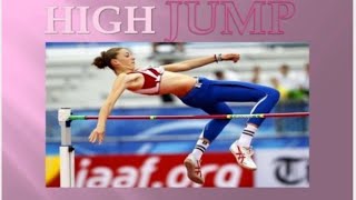 High Jump| High Jump Rules & Fouls| jump off.All about High jump.