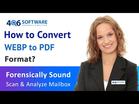 Convert WEBP to PDF File Format | WEBP to PDF Converter Software | Batch Convert WEBP File to PDF