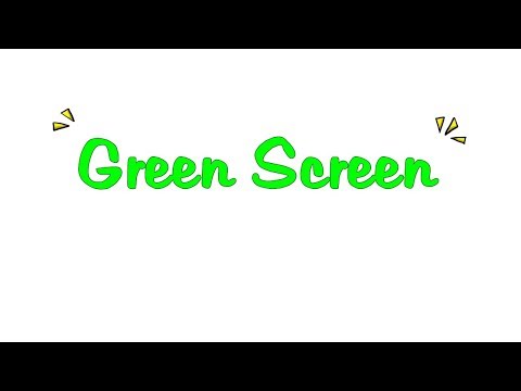 Green Screen fuma&ccedil;a com m&uacute;sica