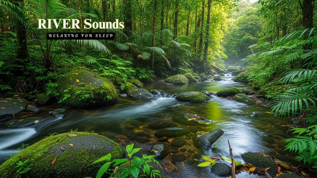 Deep Sleep Forest River ёямщ Calming Nature Sounds For Insomnia Youtube