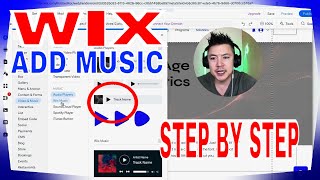 ✅  How To Add Music To Wix Website 🔴