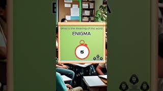 Meaning Of Enigma #wordsandtheirmeaning #enigma  #quiz #asf #english #education #shortsfeed