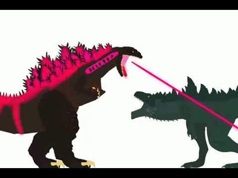 Shin godzilla vs ZILLA 1998(request from:moon gacha)