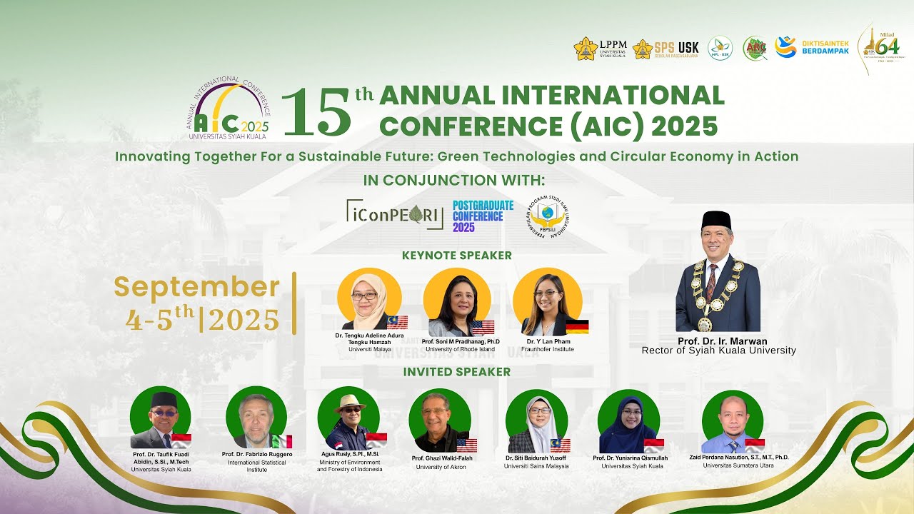 The 15 Th Annual International Conference Aic 2025 Youtube