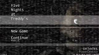 fnaf 1 menu screen music ~1 hour