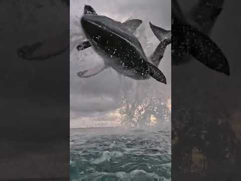 The Highest Jump Shark Attack Great White Shark Attack