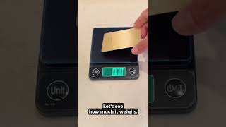 Unboxing my Robinhood Solid Gold Card ✨💳 $HOOD