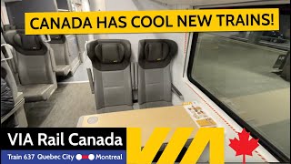 TRIP REPORT | VIA Rail's new trains from Quebec City to Montreal!