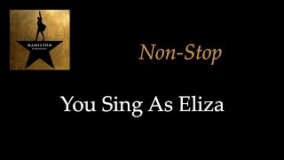 Hamilton - Non-Stop - Karaoke/Sing With Me: You Sing Eliza