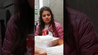 Gabriela's disgusting reaction