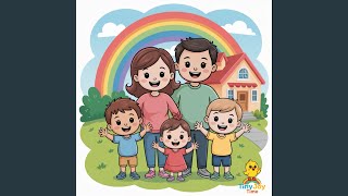 Learn Family Members Song | Mommy, Daddy, Brother & Sister for Kids - TinyJoy Time