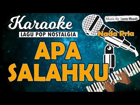 Karaoke APA SALAHKU - Dian Piesesha/ Nada PRIA/ Music By Lanno Mbauth