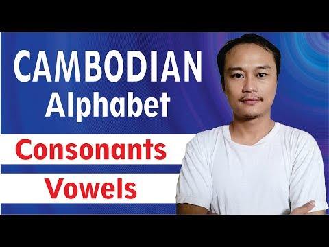 Learn Cambodian Alphabet "Consonants & Vowels"
